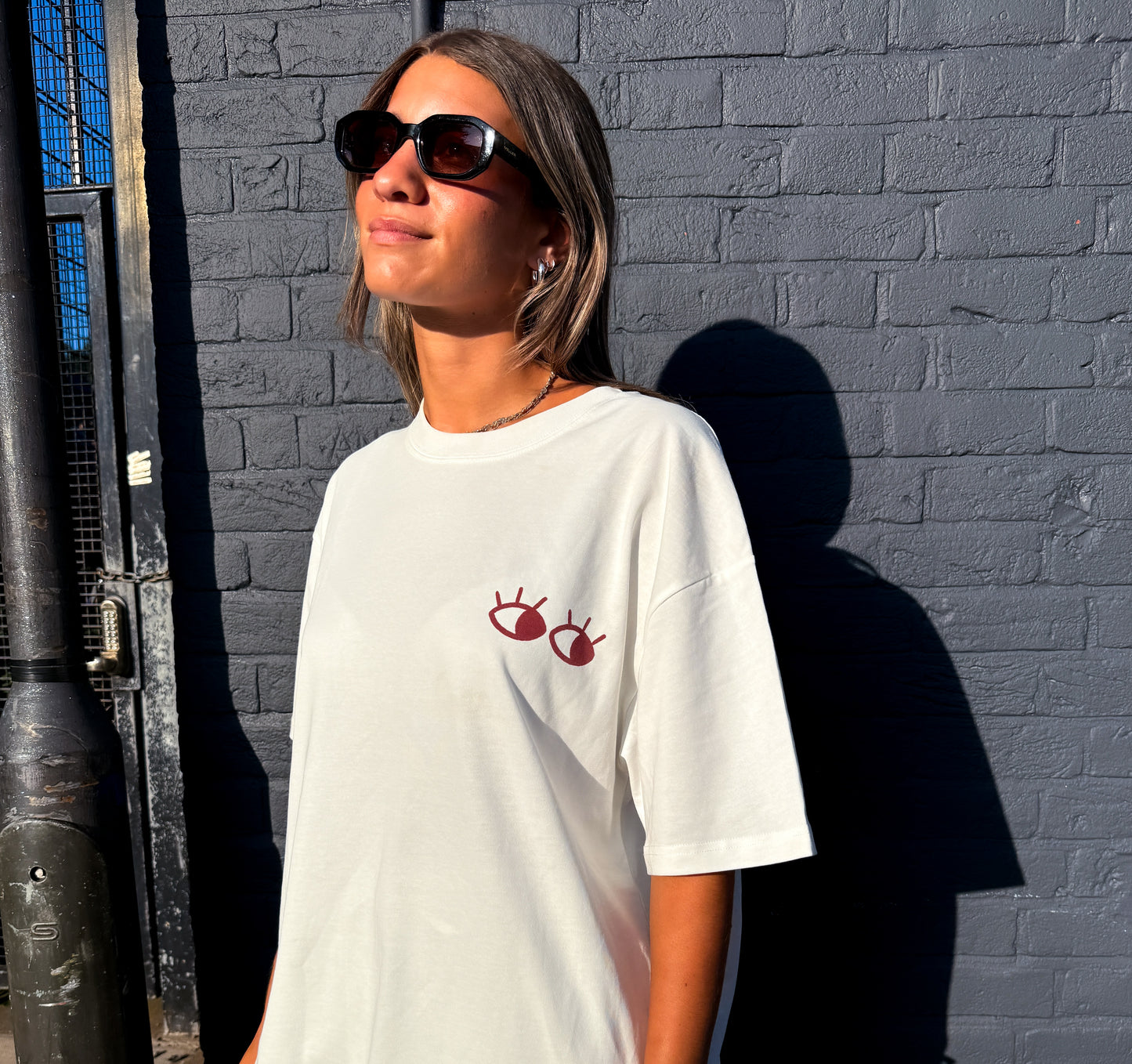Something Red Cotton Unisex Tee